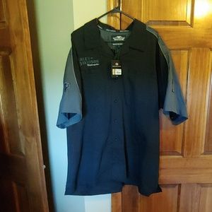 Button up Harley 3x shirt